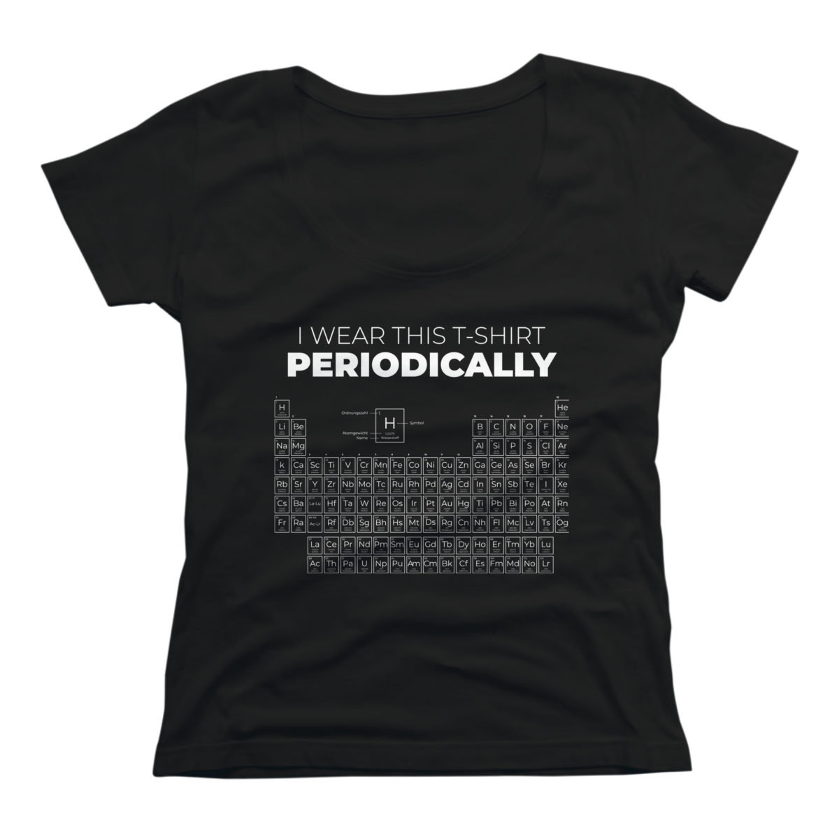 i wear this shirt periodically womens i wear this shirt periodically womens
